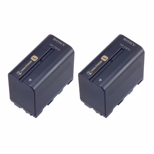 باتری دوربین سونی مدل NP-F970(گریدA) بسته دو عددی