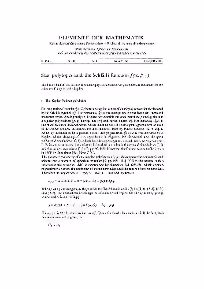 خرید و دانلود نسخه کامل کتاب Star Polytopes Schlafli Function f (x, b, y)