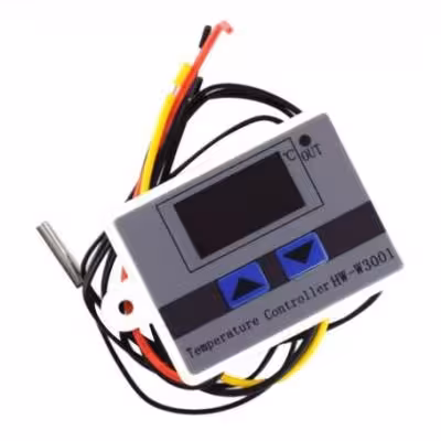 مجموعه 2 عددی ترموستات 12VDC دیجیتال HW-W3001