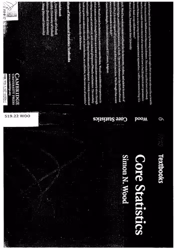 خرید و دانلود نسخه کامل کتاب Core Statistics