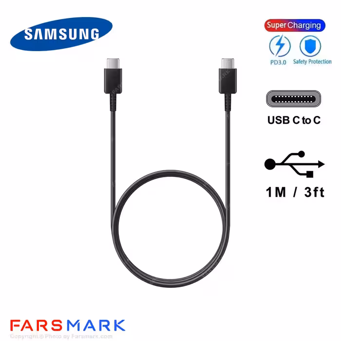 کابل سوپر فست شارژر اصلی سامسونگ Samsung Galaxy S22 Ultra 5G