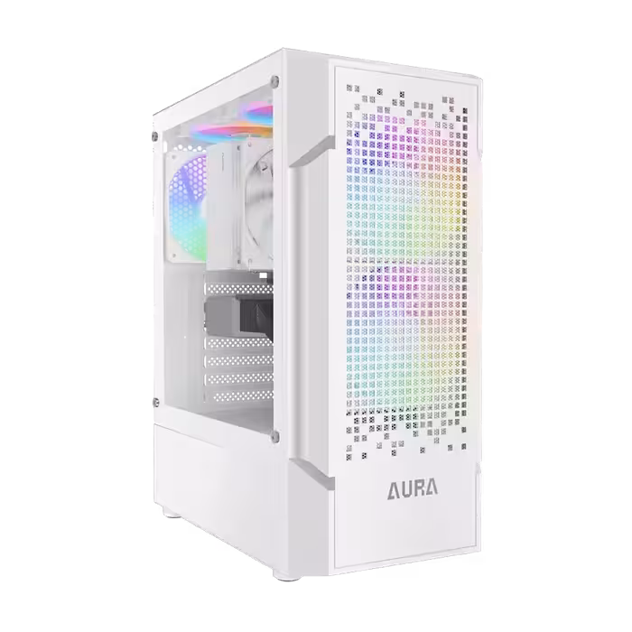 کیس گیم دیاس Gamdias AURA GC7 WH ARGB Compact Mesh | تکاف