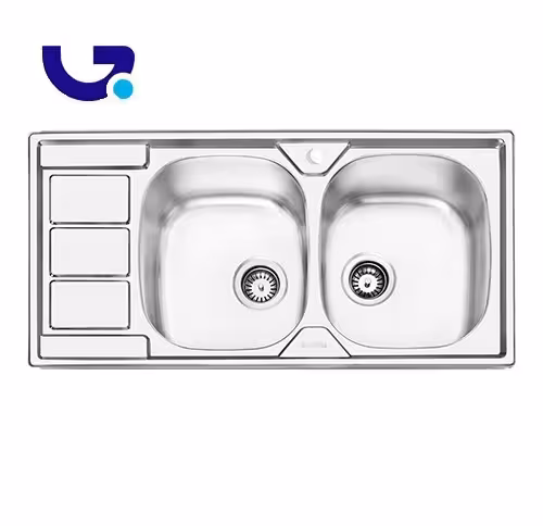 سینک ظرفشویی توکار ایلیا استیل مدل 2051