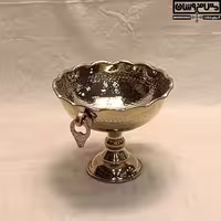 تخمه خوری مسی آبکاری کروم مدل سیمین