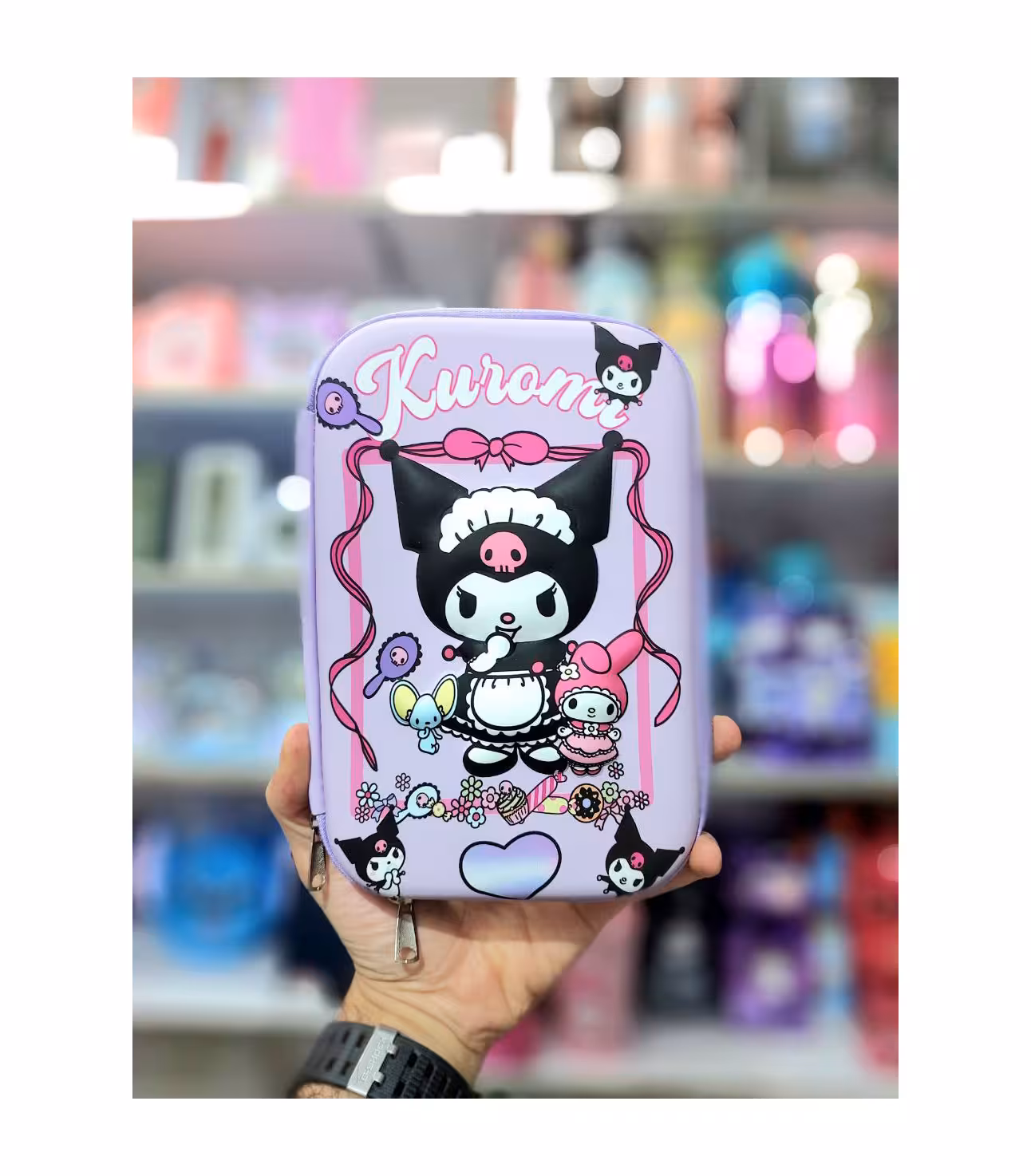 جامدادی کتابی سه بعدی بزرگ طرح کرومی 6