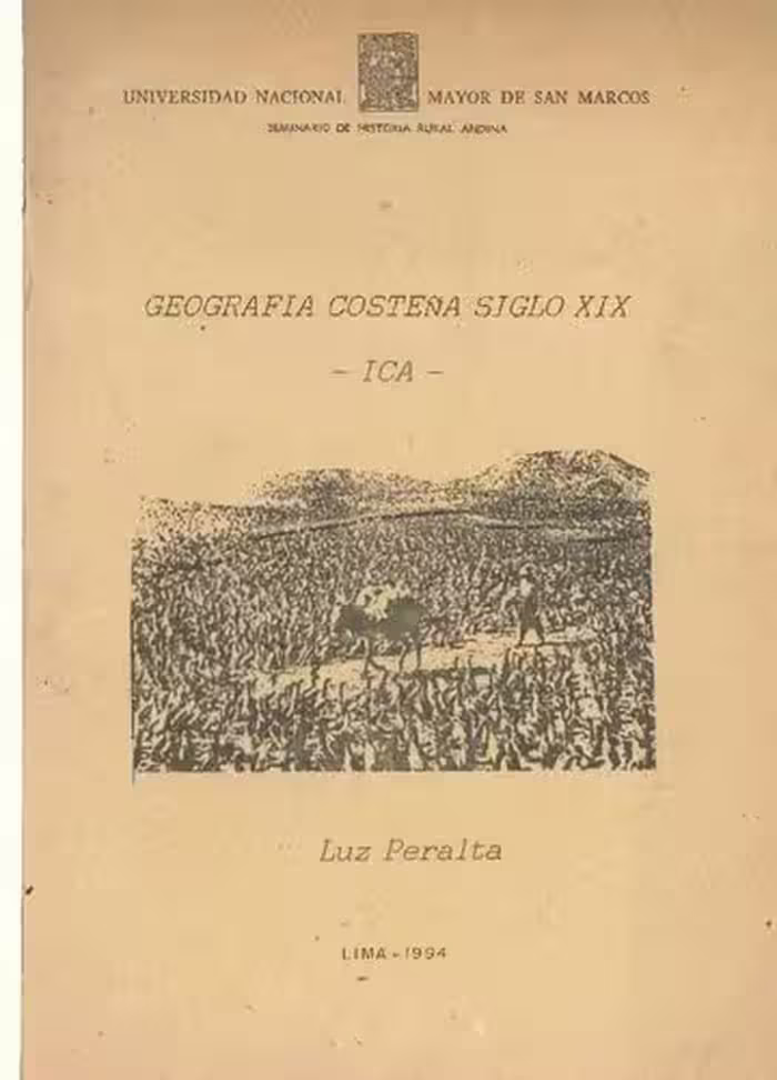 خرید و دانلود نسخه کامل کتاب Geografía costeña, siglo XIX. Ica