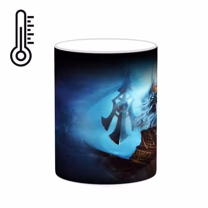 ماگ حرارتی چیتوکالا طرح گاد آف وار God Of War مدل mgh40855