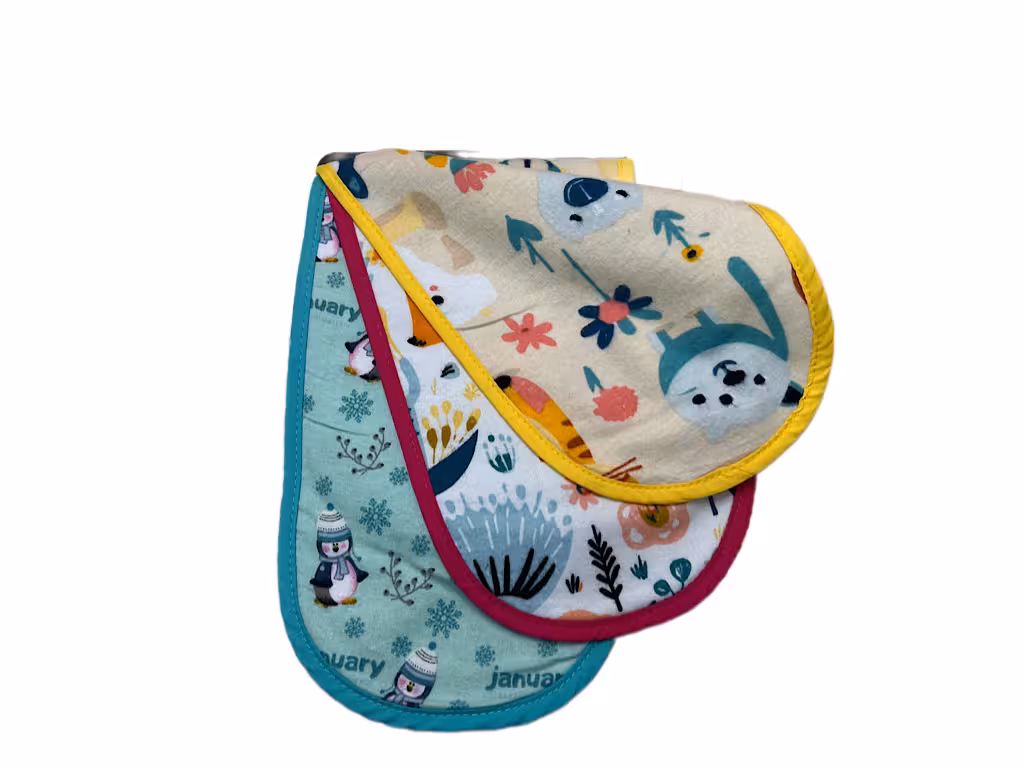 دستمال آروغ گیر نوزادی 3 عددی بیبی فور لایف BABY 4 LIFE