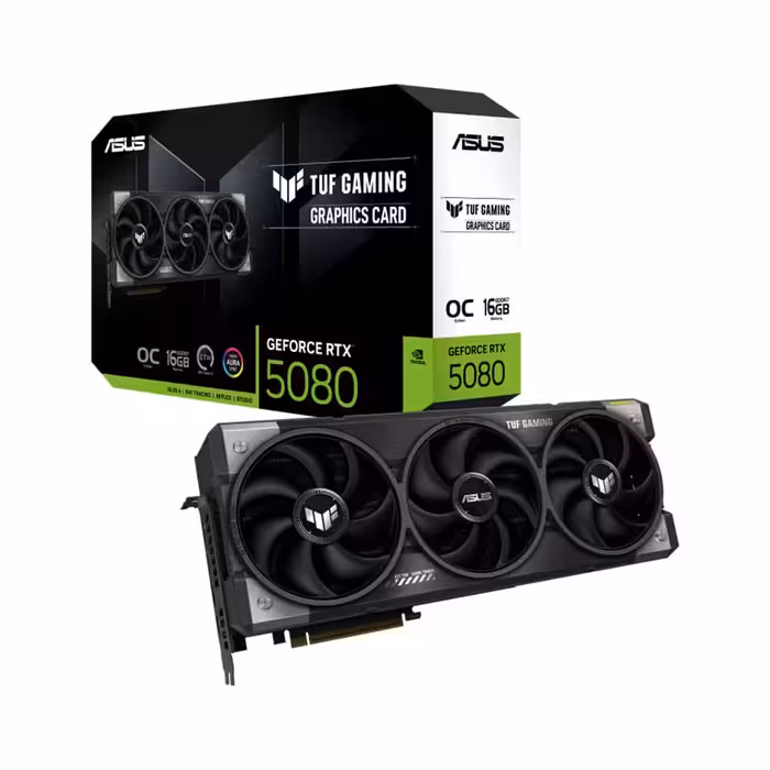 کارت گرافیک ایسوس ASUS TUF RTX 5080 16GB OC