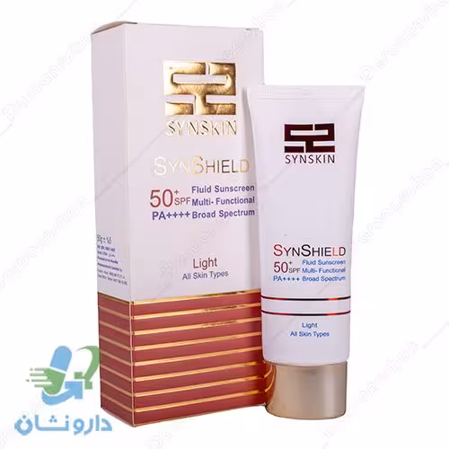 فلوئید ضد آفتاب رنگی ساین شیلد SPF 50 ساین اسکین
