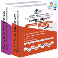 GENERAL DENTIST Exam Book Prometric Questions MCQ 2023