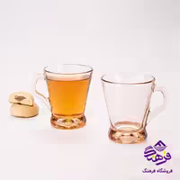 نيم ليوان صورتي فرگو دسته دار کادو کاوه-(6دک)