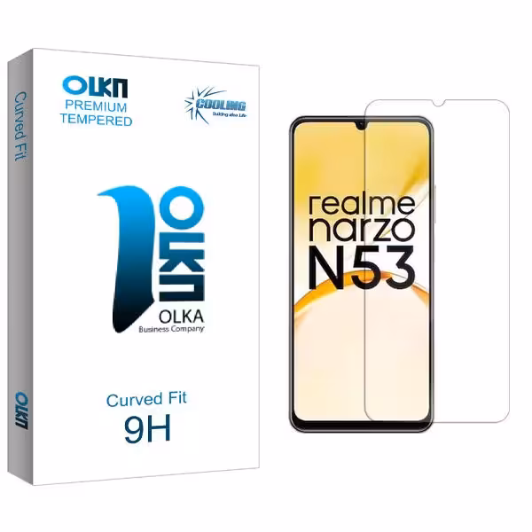 محافظ صفحه نمایش کولینگ مدل Olka مناسب برای گوشی موبایل ریلمی Narzo N53
