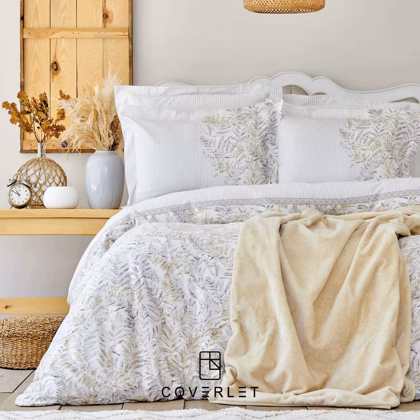 روتختی طوسی طرح‌دار کاوری مدل Bled