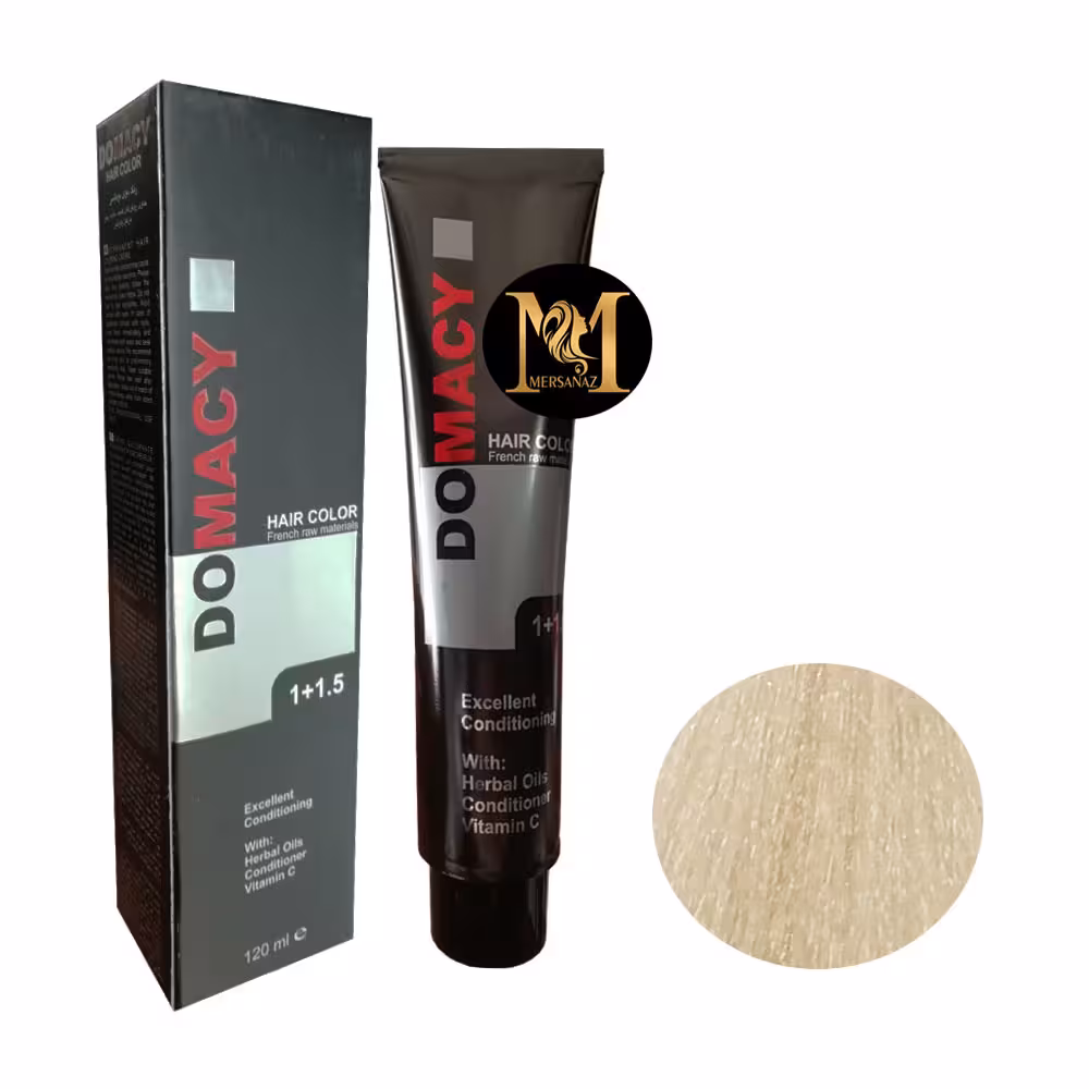 رنگ مو دوماسی شماره 12.36 حجم 120 ميلی ليتر رنگ پوست پيازی