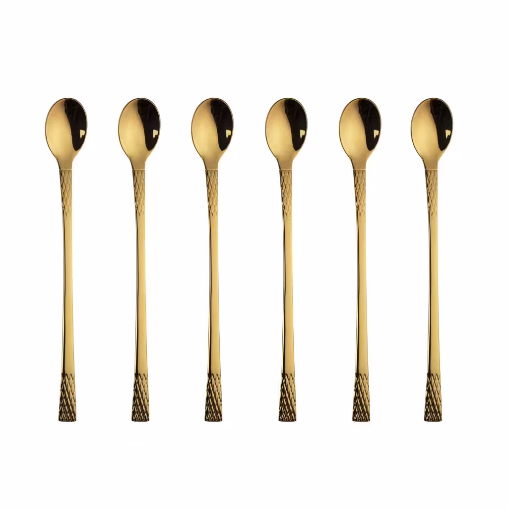 قاشق شربت خوری مدل d59w بسته 6 عددی