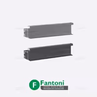 دستگیره پروفیلی مخفی L فرم کمدی طول 2400mm فانتونی L405 - L406