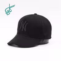 خرید کلاه نقابدار بیسبالی کتان تراکر گلدوزی مشکی برند NY کد 2816136 - ردگل