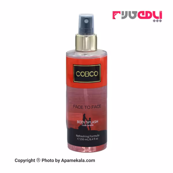 بادی اسپلش کوبکو زنانه مدل FACE TO FACE حجم 250 میلی لیتر