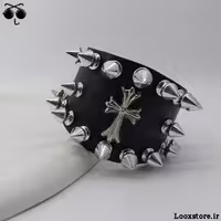 جذاب ترین مدل دستبند صلیب اسپایک دار