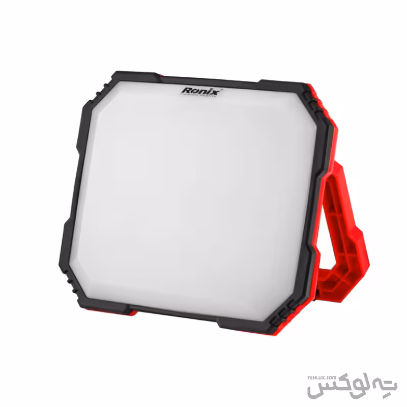 نورافکن LED برقی 50 وات با دسته تاشو رونیکس مدل RH-4217