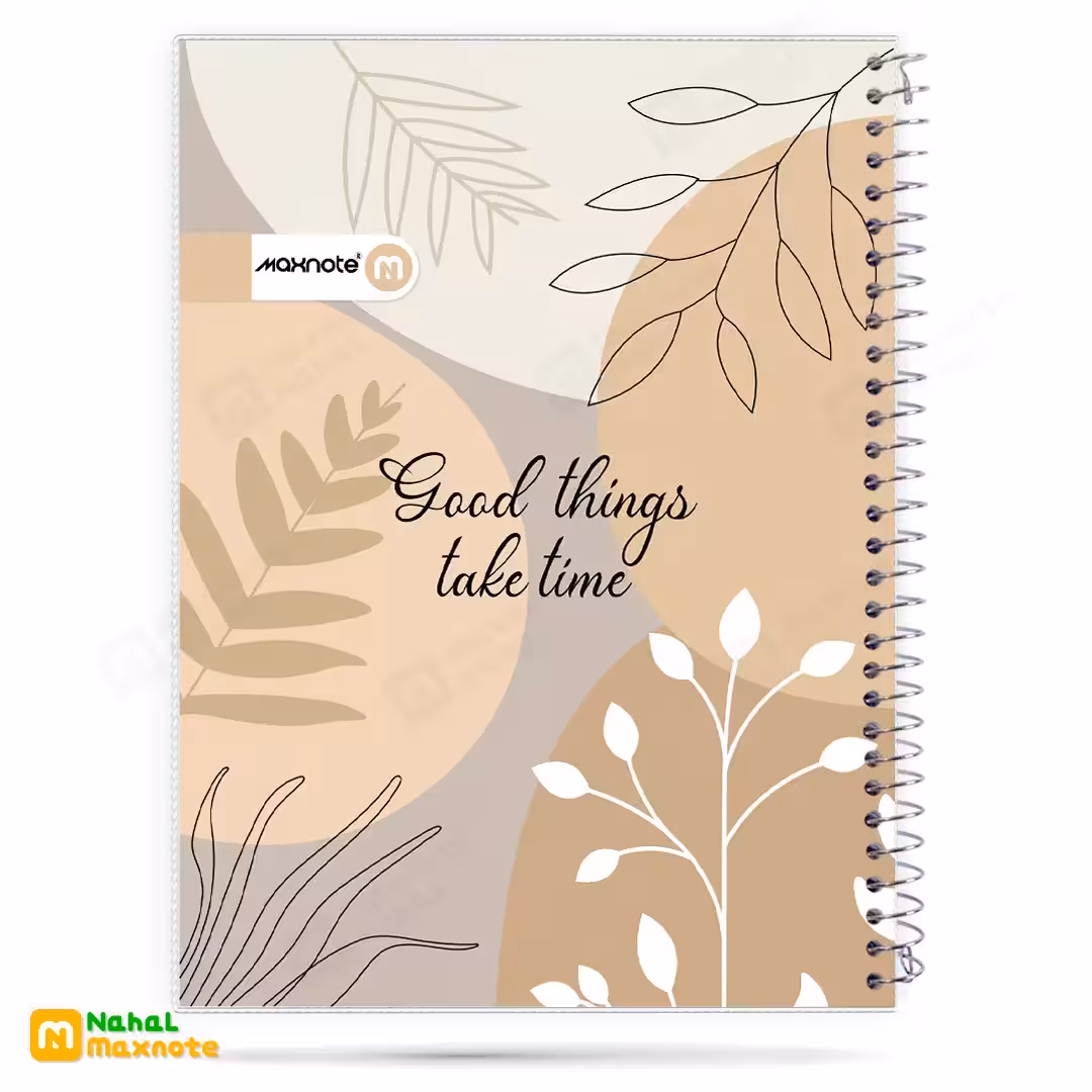 دفتر 100 برگ سیمی طلقی کد 9112.طرح 3