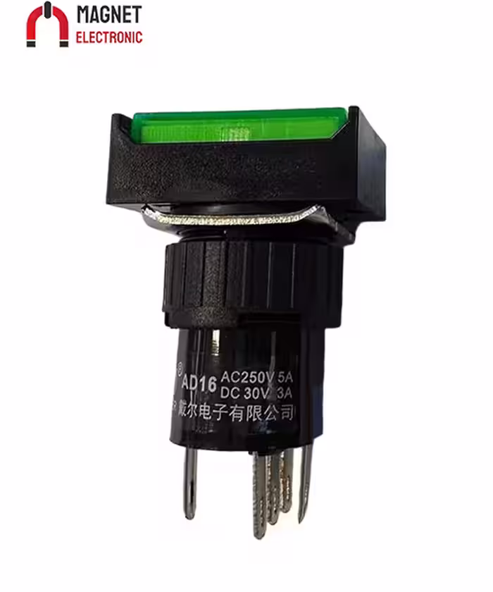 A16-11-ZJ-N سبز 12V
