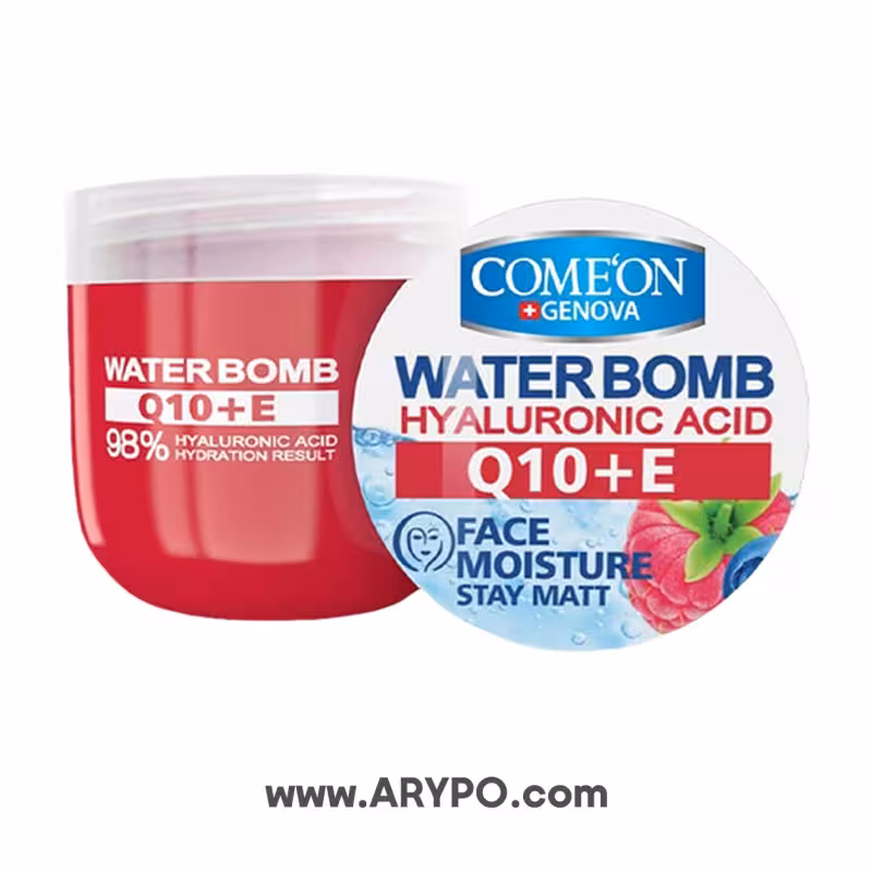 ژل کرم بمب آبرسان حاوی Q10 E کامان