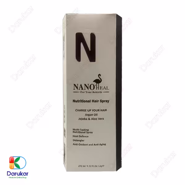 افشانه گره بازکن و تقویتی موی روغن آرگان نانوهیل