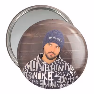 آینه جیبی خندالو مدل سینا مهراد کد 10382