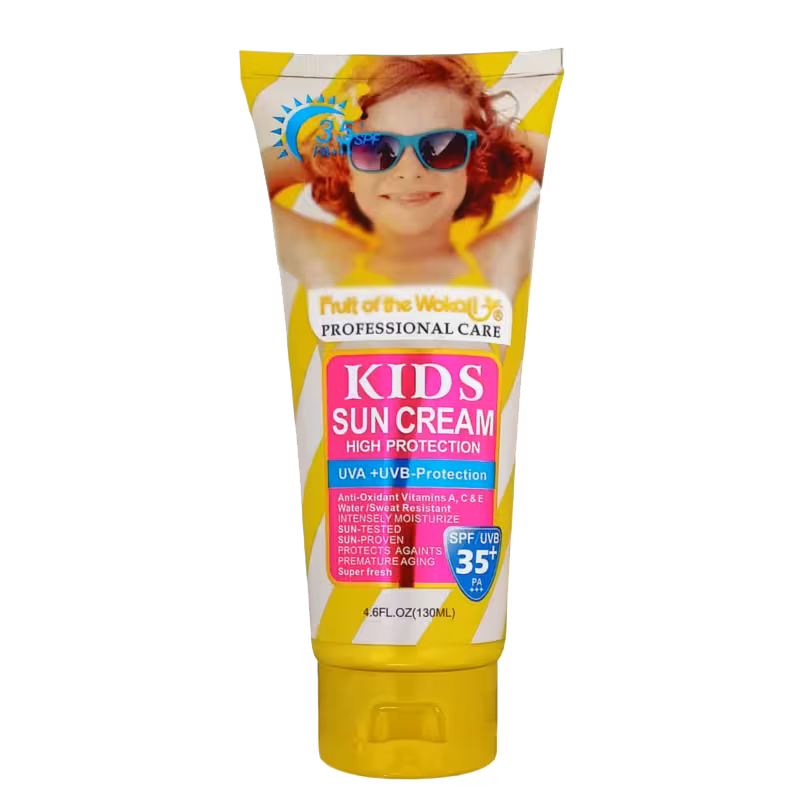 کرم و لوسیون ضد آفتاب وکالی  کودکان 35SPF حجم 130 میلی لیتر