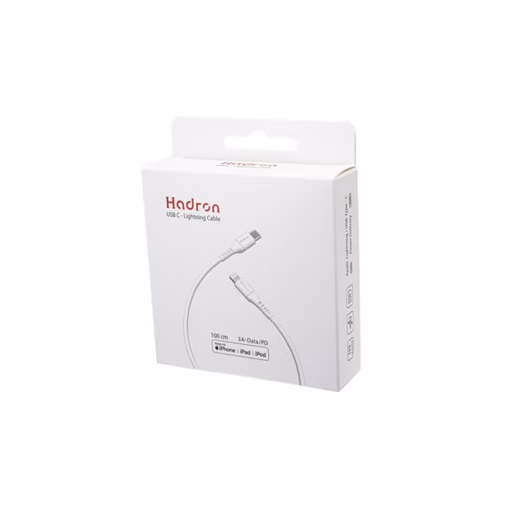 کابل شارژ و دیتا هادرون مدل HTC-C-L01 دارای پورت Type-C