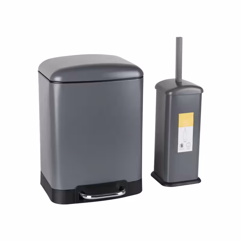 ست سطل و فرچه دلفین مدل Pry – مشکی