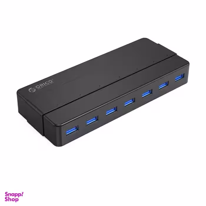 هاب 7 پورت USB3.0 با آداپتور اوریکو (Orico) مدل H7928-U3-V1