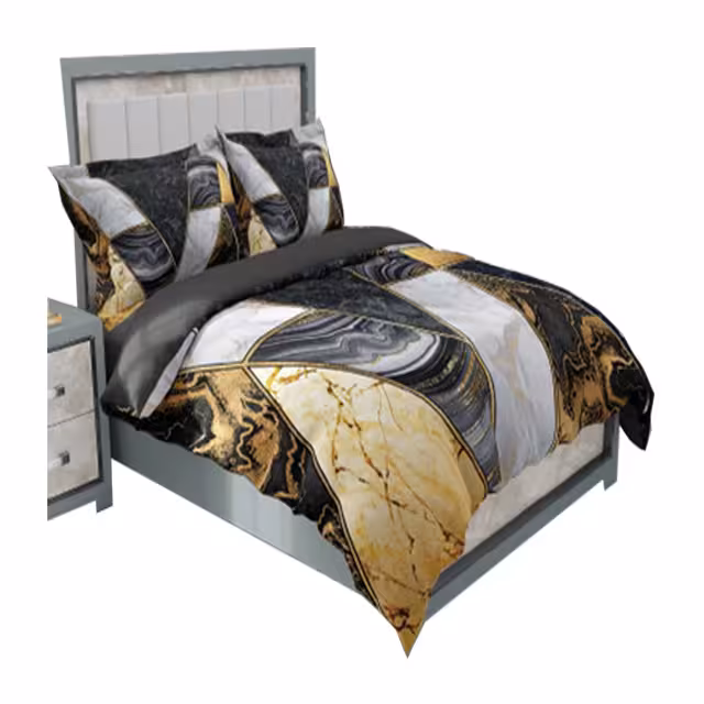 سرویس روتختی دو نفره کارینا مدل سه بعدی 6 تکه کد 2093