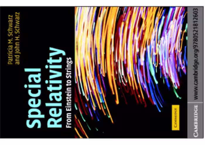 خرید و دانلود نسخه کامل کتاب Special relativity: from Einstein to strings