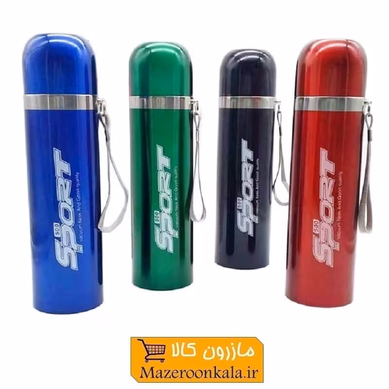 فلاسک Sport اسپرت رنگی داخل استیل 500 میلی لیتر HFL-014