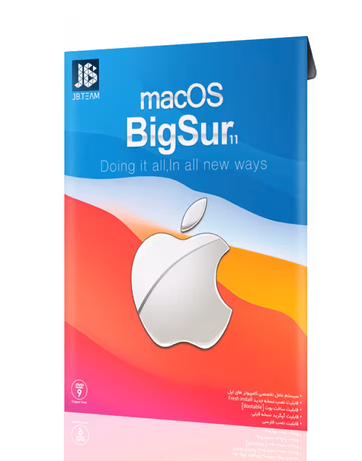 سیستم عامل MAC OS BIGSUR11 نشر JB TEAM