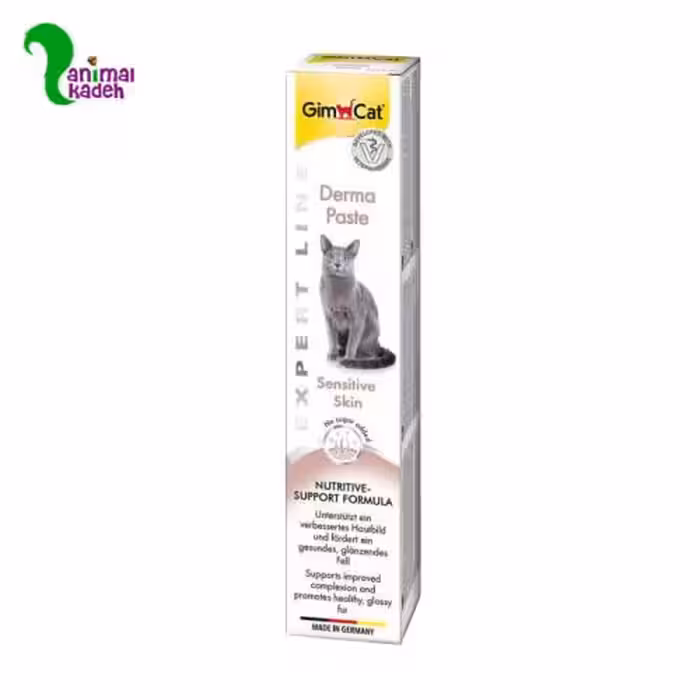 خمیر مکمل پوست و موی گربه جیم کت درما پیست 50 گرمی