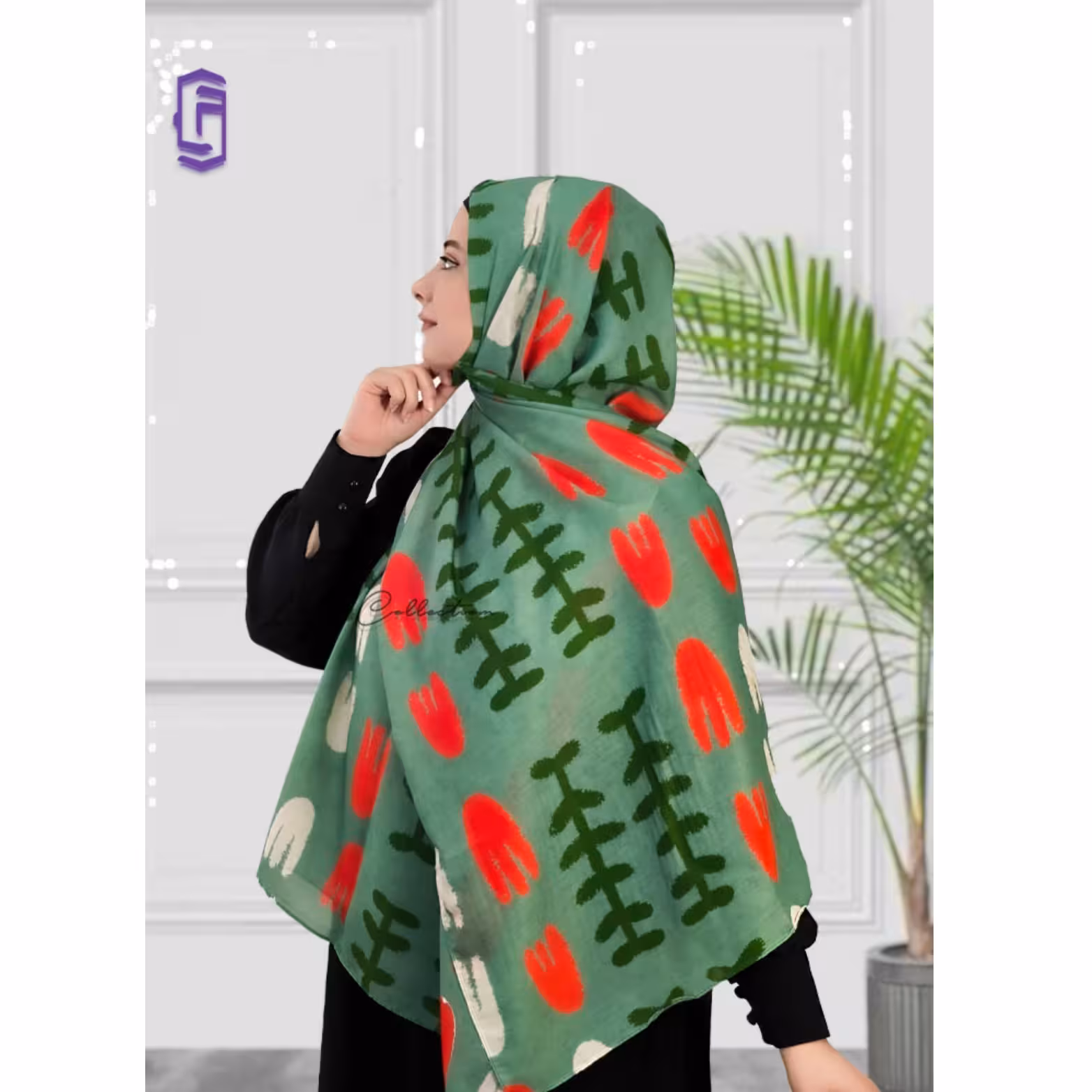 شال نخی کد 1106
