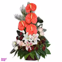 سبد گل گل آنلاین کد 019