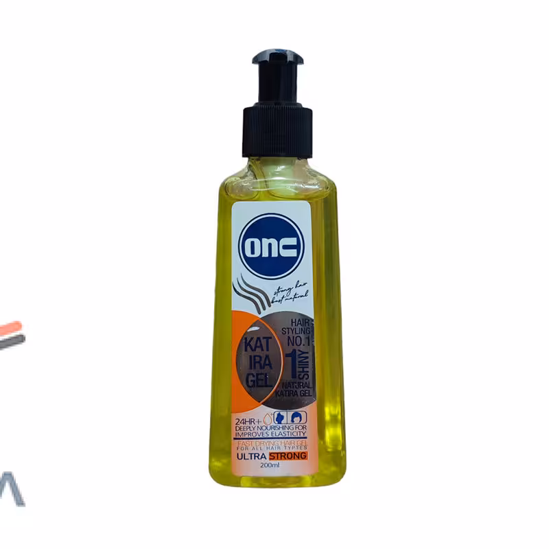 ژل کتیرا پمپی زرد انس 200 میل