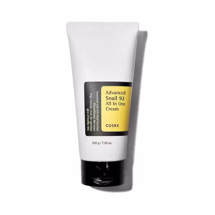 کرم تیوپی آبرسان و مرطوب کننده حلزون 92 درصد کوزارکس COSRX Advanced Snail 92 All in one Cream 100g