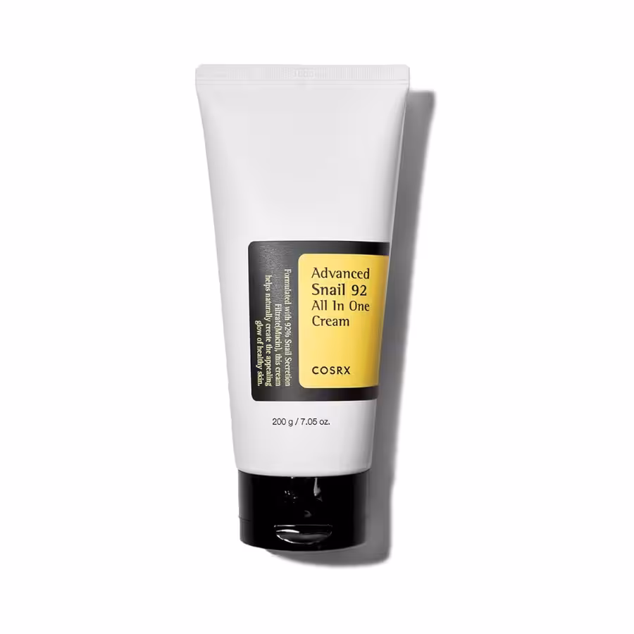 کرم تیوپی آبرسان و مرطوب کننده حلزون 92 درصد کوزارکس COSRX Advanced Snail 92 All in one Cream 100g