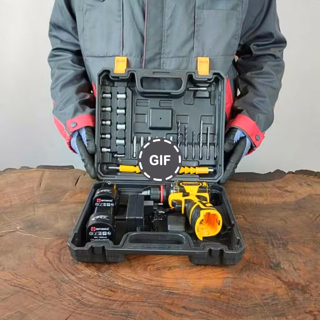 دریل شارژی براشلس صنعتی اینتیمکس مدل 0920