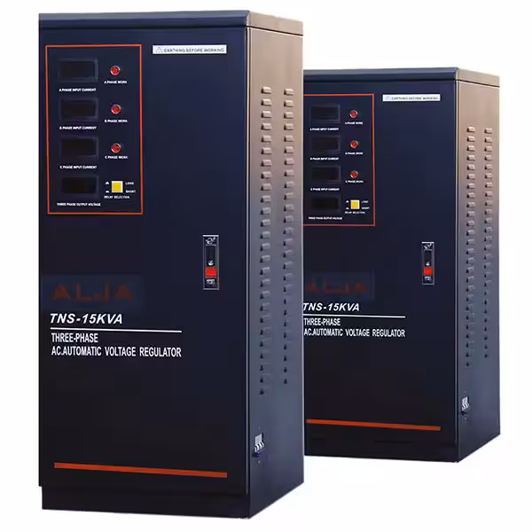 استابلایزر آلجا سه فاز با تکنولوژی سروو موتور مدل TNS20