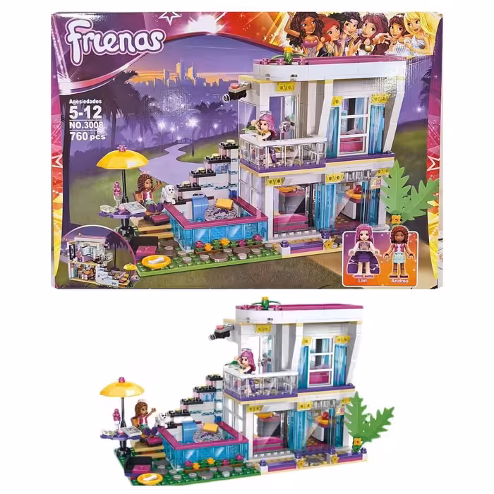 لگو خانه لوکس لیوی کد 3008