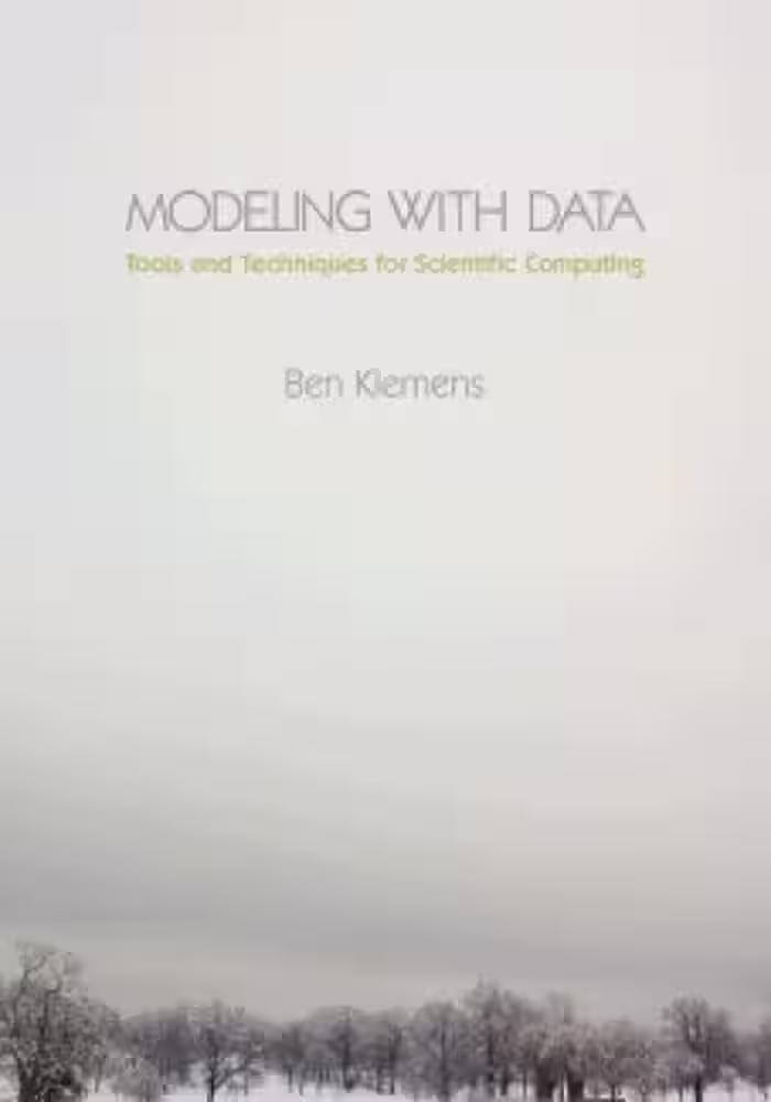 خرید و دانلود نسخه کامل کتاب Modeling with data: tools and techniques for scientific computing