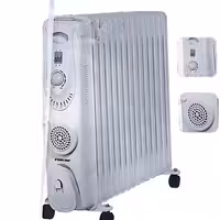 شوفاژ برقی نیکایی 15 پره مدل NOH855A