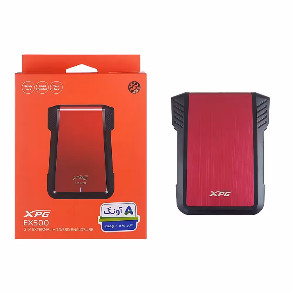 هارد اکسترنال  ای دیتا ظرفیت 750 گیگابایت مدل HDD ADATA XPG EX500